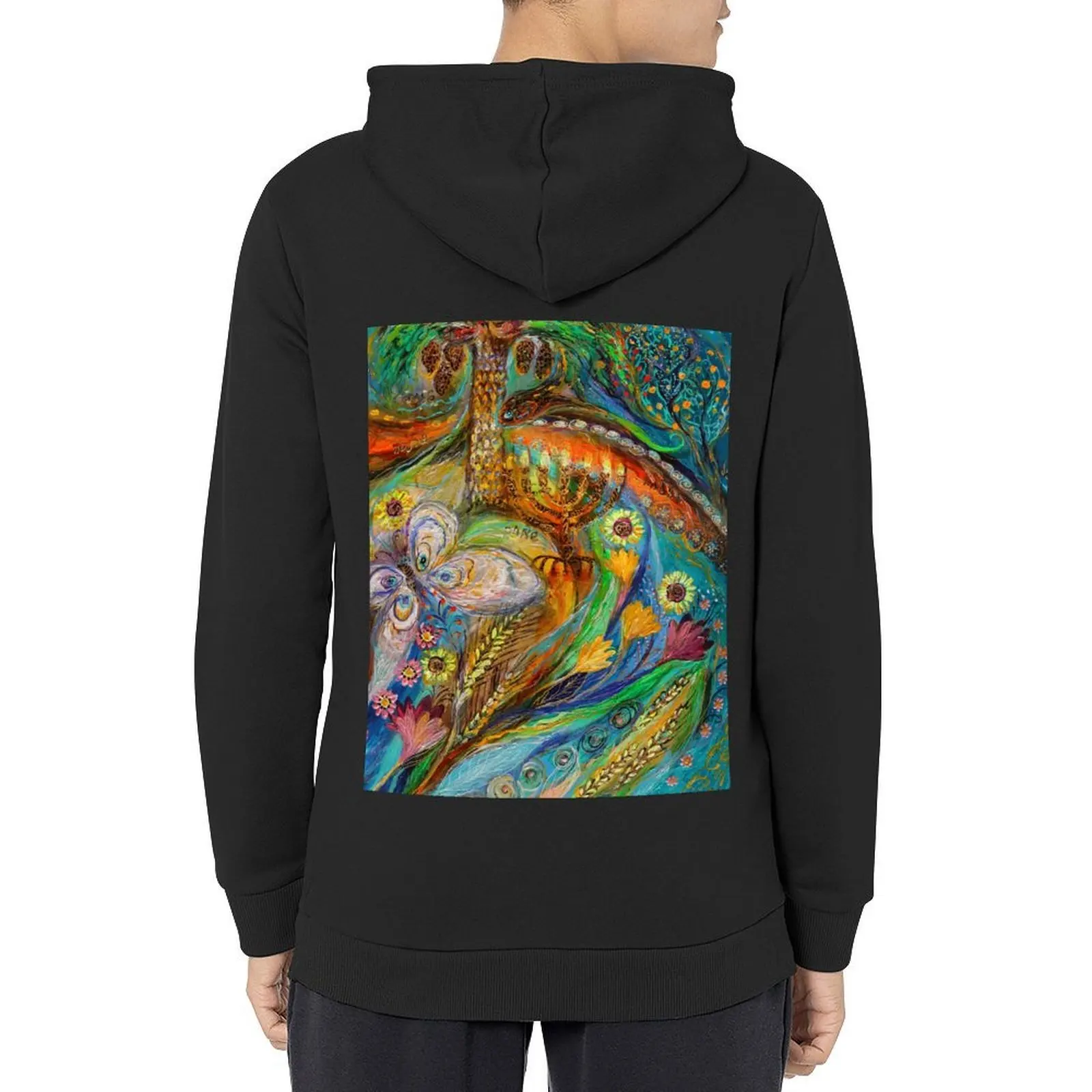 

Seven Species of Holy Land II Hoodie mens clothing men's winter sweater autumn new products men wear men's oversize hoodie