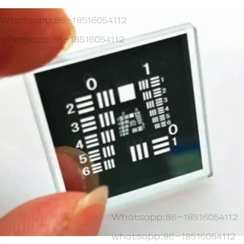 Optical Resolution Test Board Resolving Power Test Target Usaf1951 Machine Vision Camera Calibration Board Correct Pieces 25*25