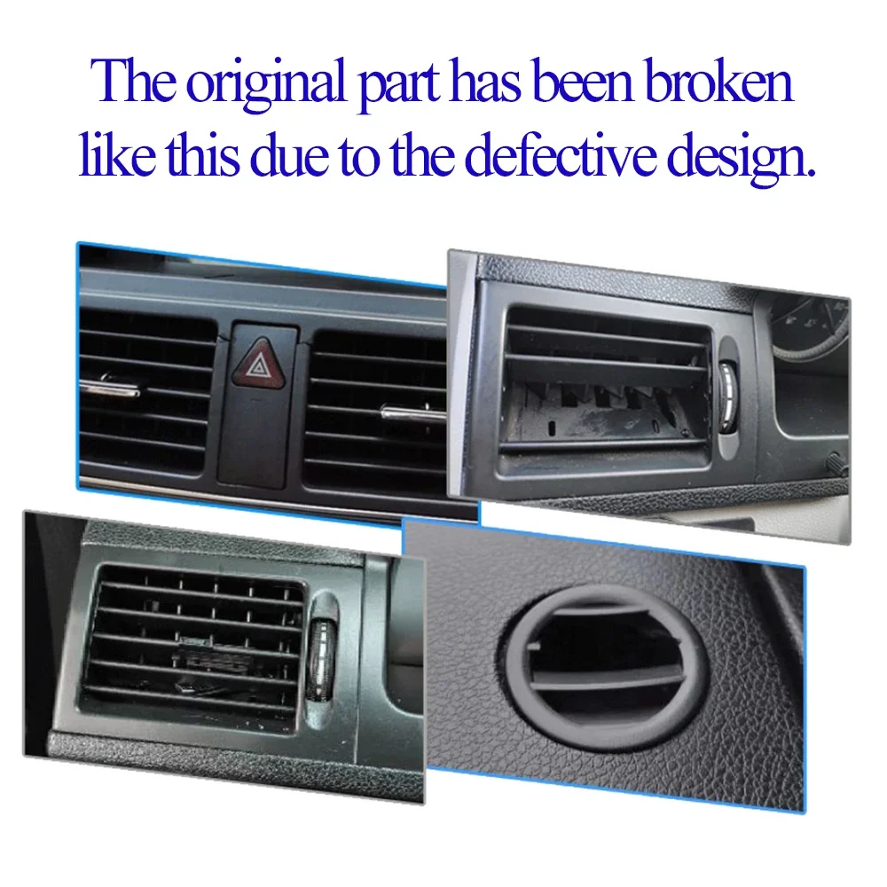 Dashboard Links Rechts Klimaanlage Abdeckung Hinten AC Vent Grille Steckdose Panel Für BENZ C Klasse W204 C200 C230 C260 c300 2007-2011