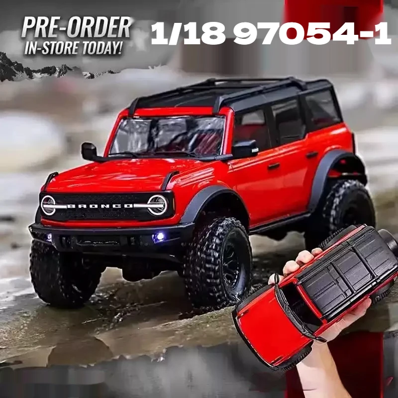 

Taxxas 1/18 Scale 4wd Rc Electric Off-Road Vehicle - Remote Control Mini Climbing Toy For Boys Gift Simulation Off-Road Vehicle
