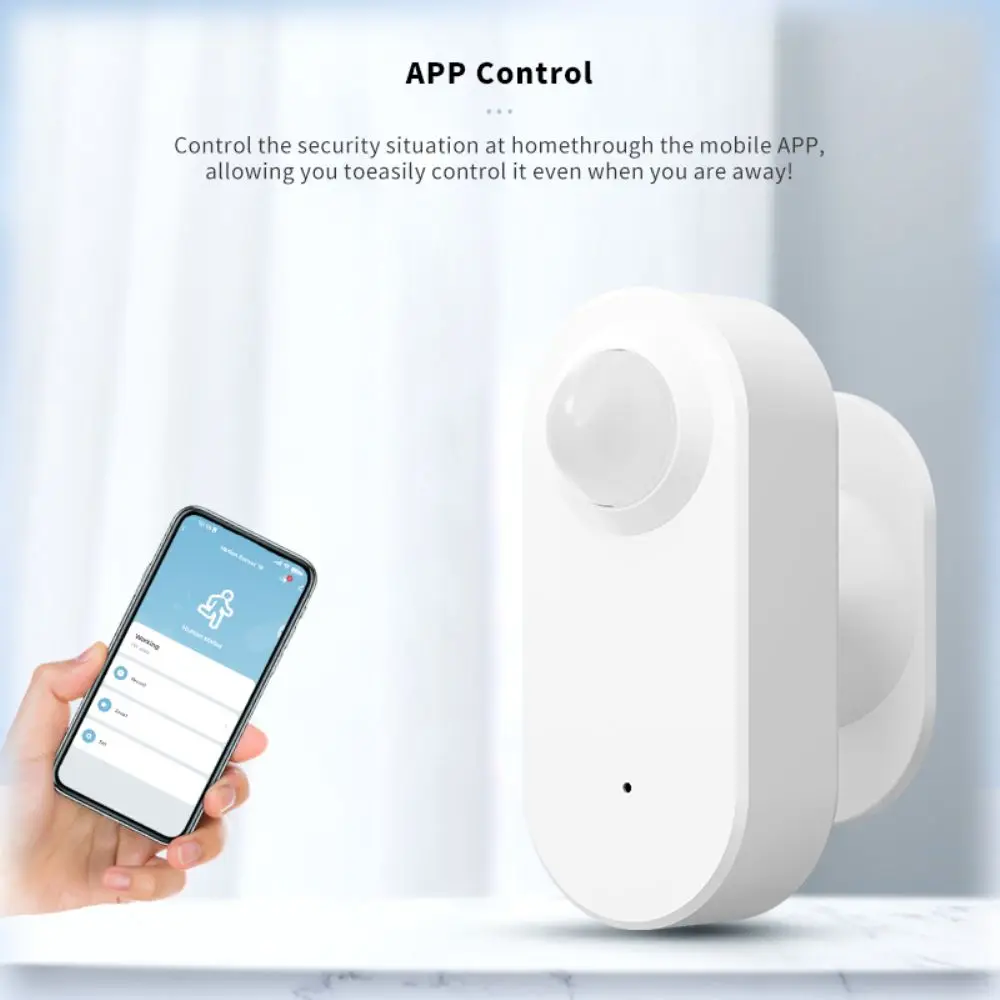 Imagem -02 - Zigbee-tuya Wifi Detector de Presença Humana Corpo Inteligente Sensor Pir Onda sem Fio Sensores de Movimento Suporte Alexa Google Assistant