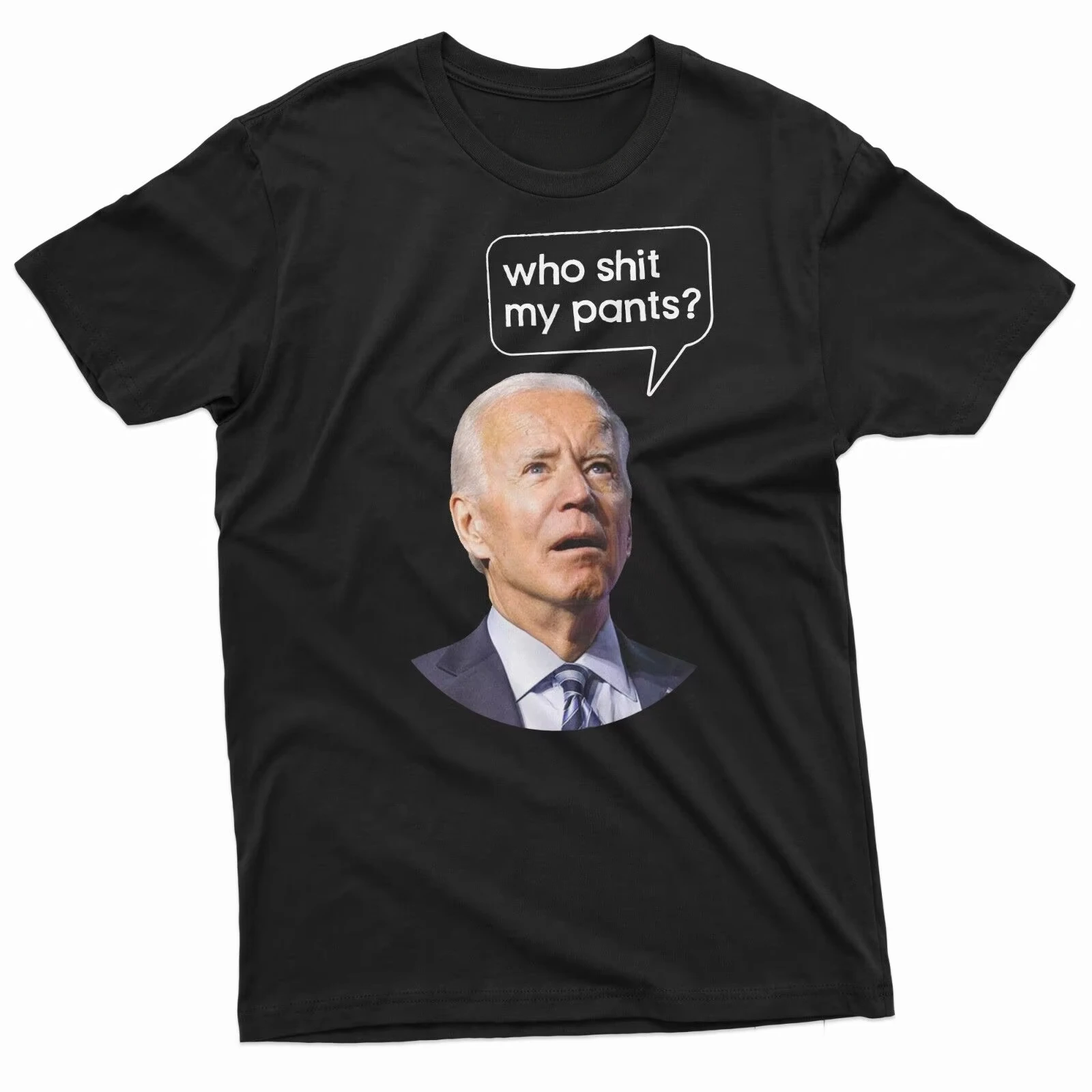

2025 New Spoof Joe Biden Men's T-Shirt Trump Lovers Fashion Gift High Quality O-Neck Printed Short Sleeve T-Shirt