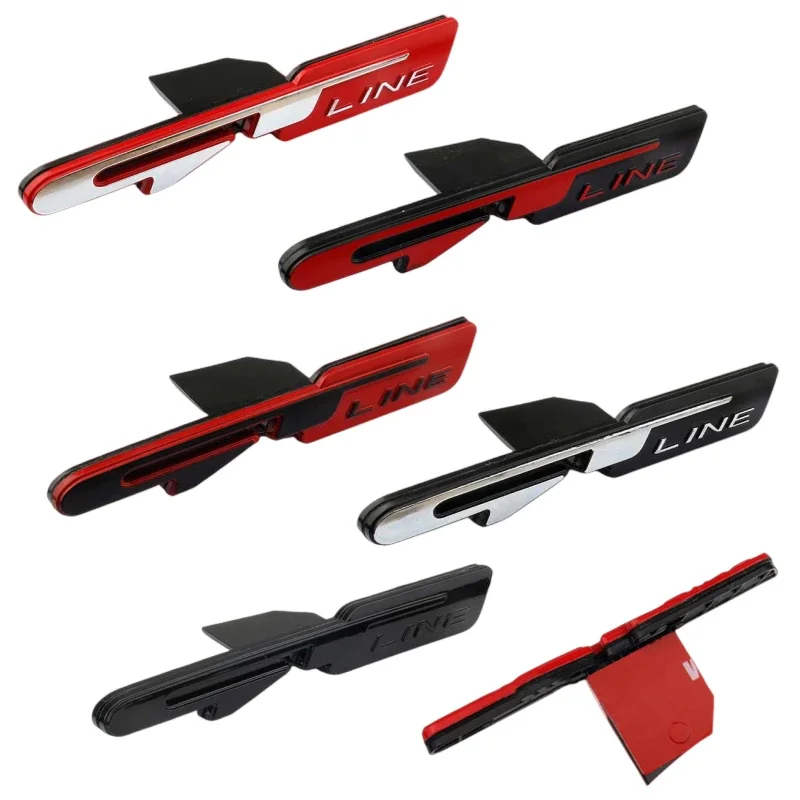 11.8x1.8 سنتيمتر سيارة معدنية الجبهة مصبغة شعار ملصق لكيا GT خط K3 K5 KX3 KX5 KX7 سورينتو Ceed ريو الروح فورتي أوبتيما #1