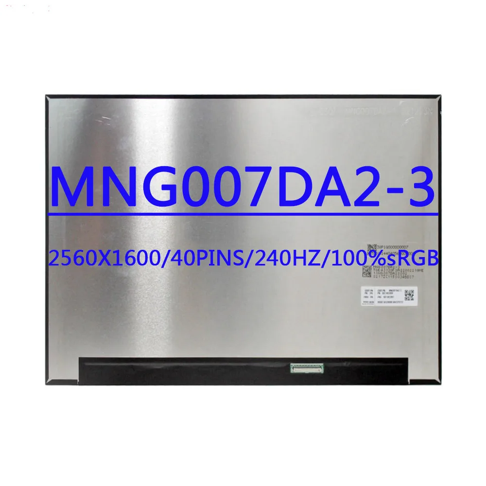 

MNG007DA2-3 NE160QDM-NZ3 NE160QDM-NZB 16.0 inch 2560X1600 240Hz 40pins LCD Screen For Lenovo Legion Pro 7 16IRX8H Pro 7 16IRX9H