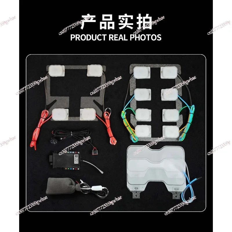 Car Seat Massage Upgrade Kit 8/12 Points Pneumatic Massage Lumbar Support Driver Seat Retrofit