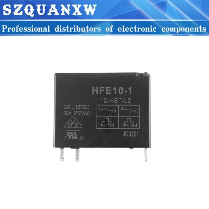5Pcs Power Relays H…
