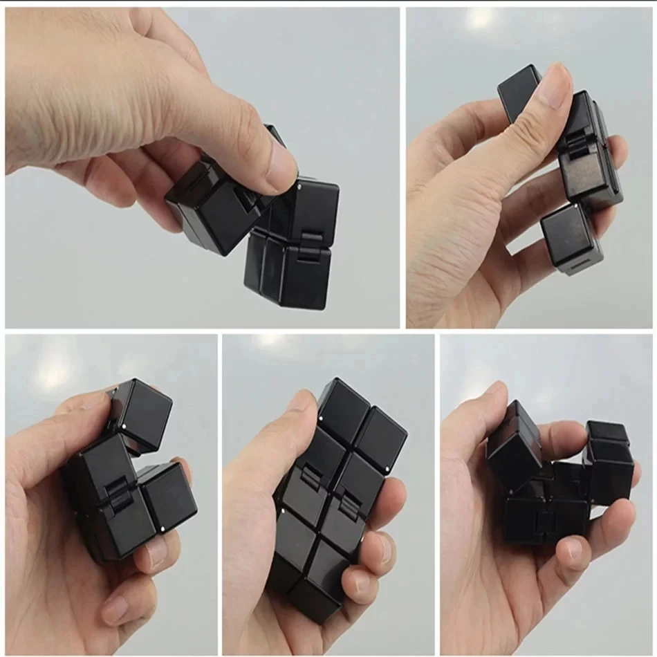 Shengshou 2x2 4สีลูกบาศก์บ้า2x2ลูกบาศก์อินฟินิตี้ลูกบาศก์ความเร็วที่ไม่มีที่สิ้นสุดของเล่นปริศนาระดับมืออาชีพสำหรับเด็กของเล่นของขวัญ