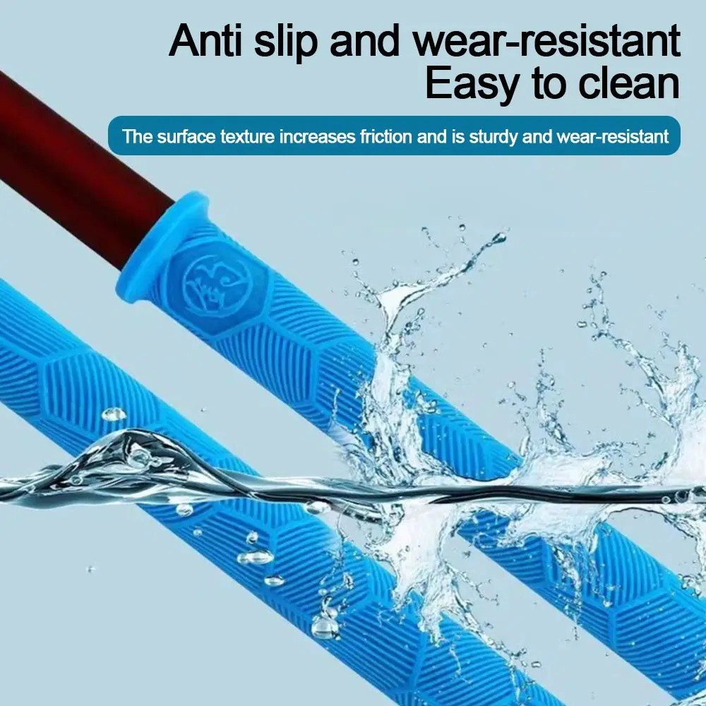 Silikon Angelrute Griff Wrap Austauschbare Universal Hand Pole Griffe Multifunktionale Rutschfeste Anti-rutsch Griffe Abdeckung – Detail 7