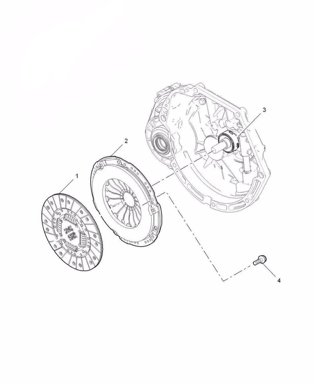 original 3pcs/kit Clutch Pressure Plate / Clutch Disc / Release Bearing for Chinese SAIC ROEWE MG3 Auto car motor parts 30005117