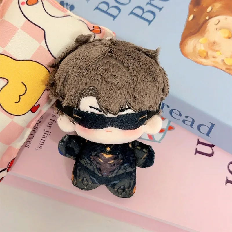 10cm Anime Love And Deepspace Caleb Cosplay Mini Plush Backpack Pendant Keychain Caleb Keyring Holiday Birthday Xmas Gifts