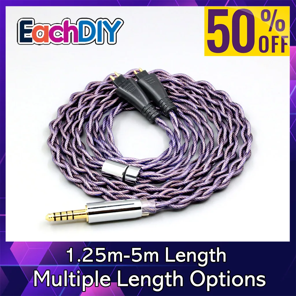 

Type2 1.8mm 140 cores litz 7N OCC Earphone Headphone Cable For FOSTEX TH900 TH1000RP TH1100RP TH-909 TR-X00 TH-600 MK2 LN007895