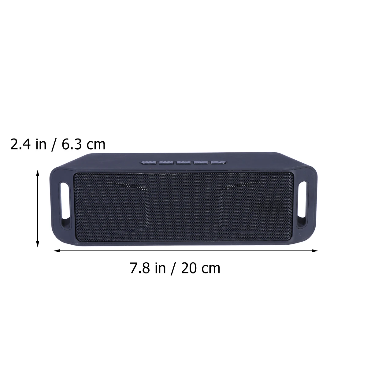 

Portable Mini Speaker with Microphone Hands Free Call High Definition Stereo Sound Subwoofer Bass Horn Wireless