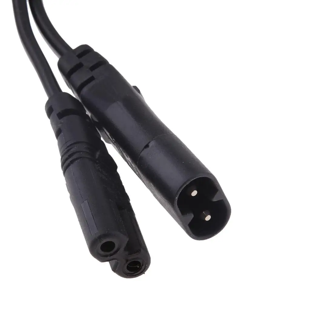 Extension Electric Cable Long C8 Power Cord 5.90ft ABS Material for Power Outlet Extender Needs