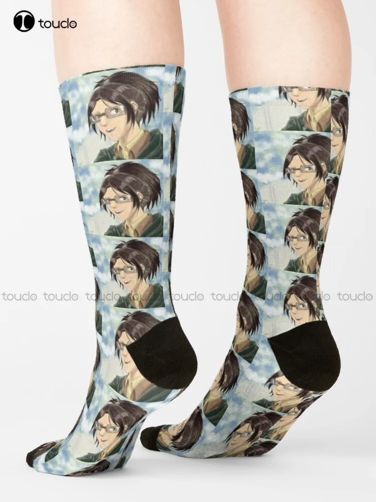 Hanji Zoe Manga Anime Hanjizoe Socks Funny Mens Socks Personalized Custom 360° Digital Print Gift Harajuku Colorful Retro Casual