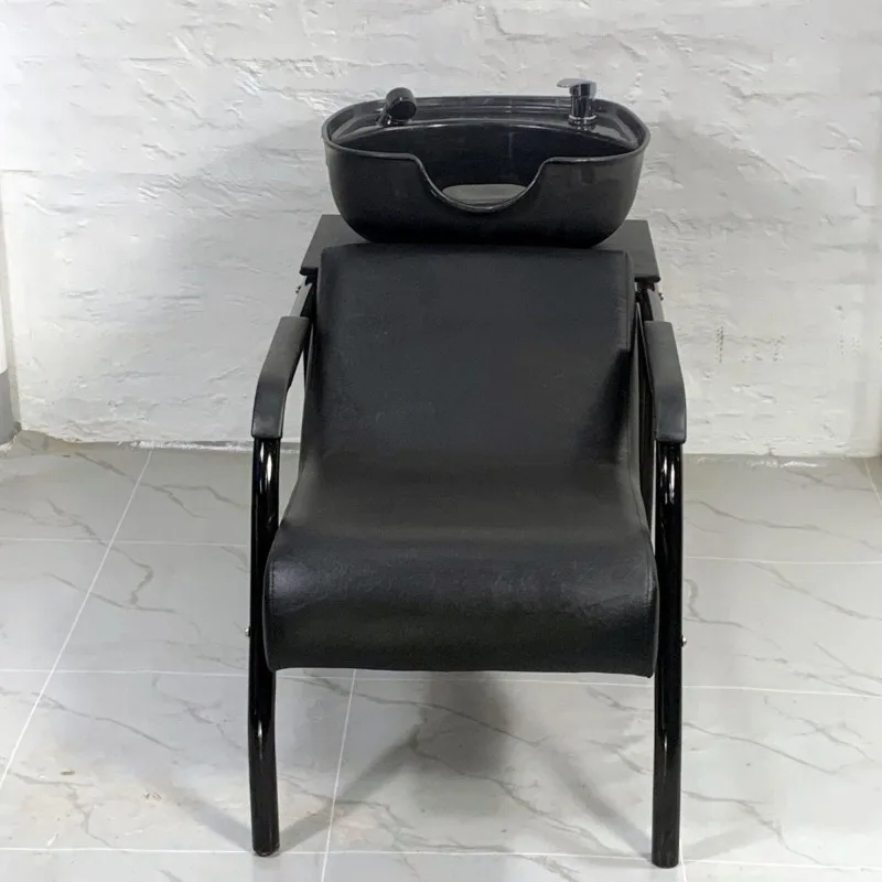 Latest Design Detachable Easy Transportation Durable Simple Fashion Salon Furniture Shampoo Bed Hair Salon Shampoo Chair