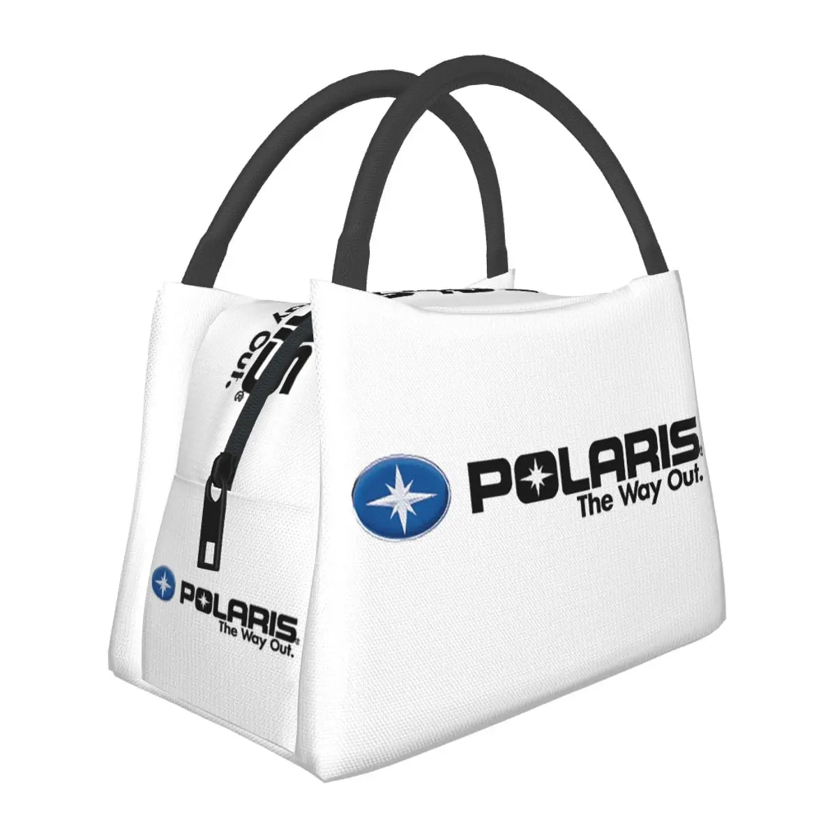 

Polaris Logo Insulated Lunch Bag for School Bento Storage Food Boxes Portable Container Cooler Thermal Lunch Box Tote