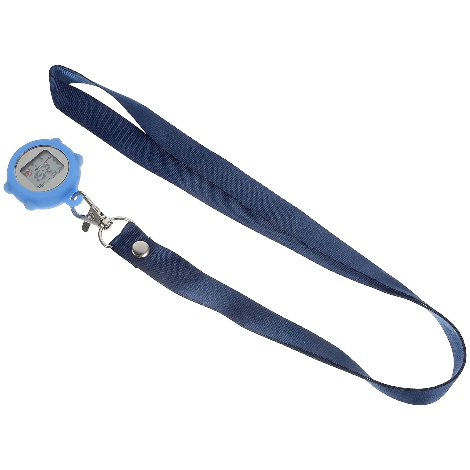 

Glow Nurse Big Round Face Pocket Watch For Medical Professionals Lightweight Portable Student Gift With Neck Rope Digital