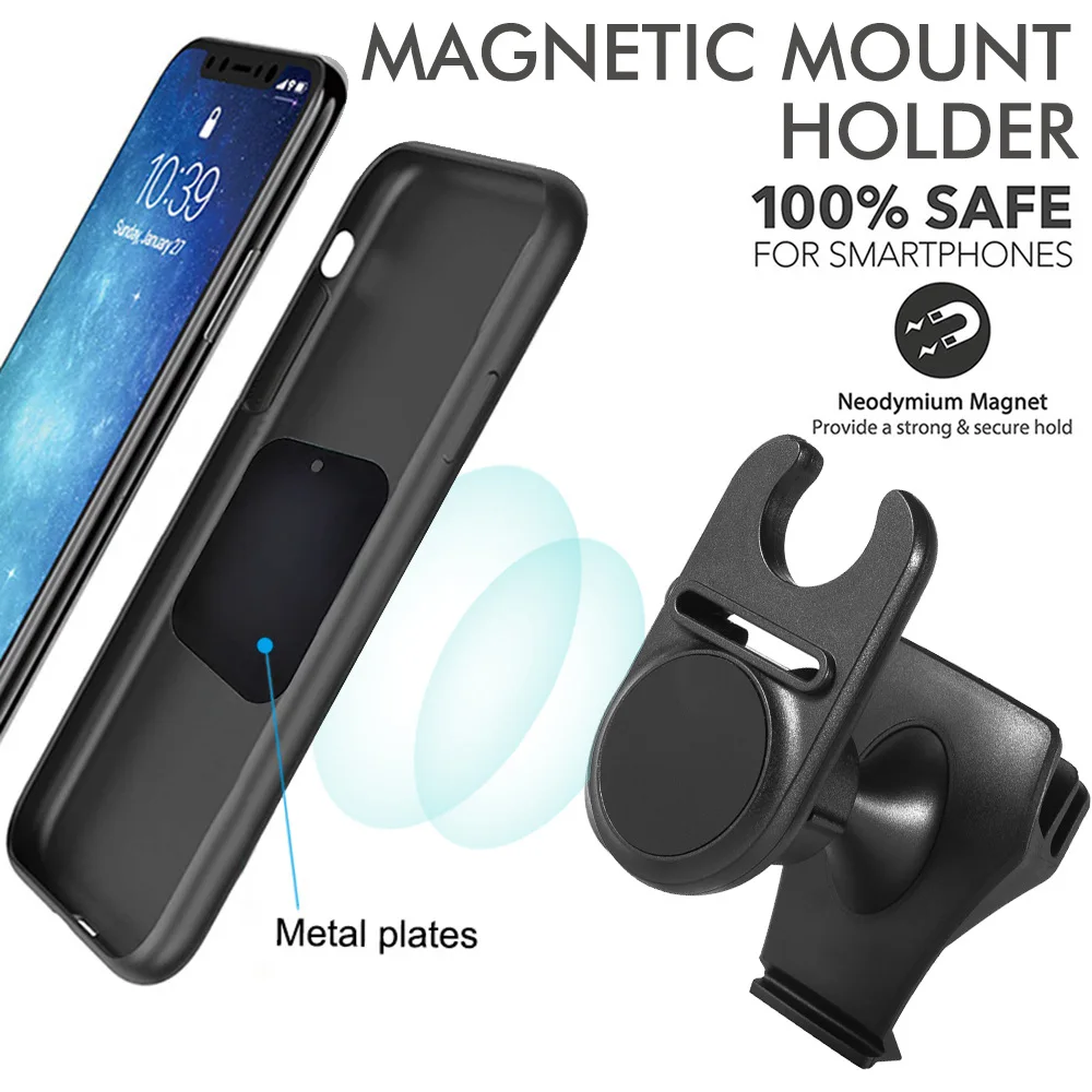 حامل هاتف مغناطيسي لتركيب فتحة تهوية تسلا مع 360 درجة ° دوران للطراز 3/Y/X/S، ملحقات سيارة قابلة للطي بقوة شفط #2