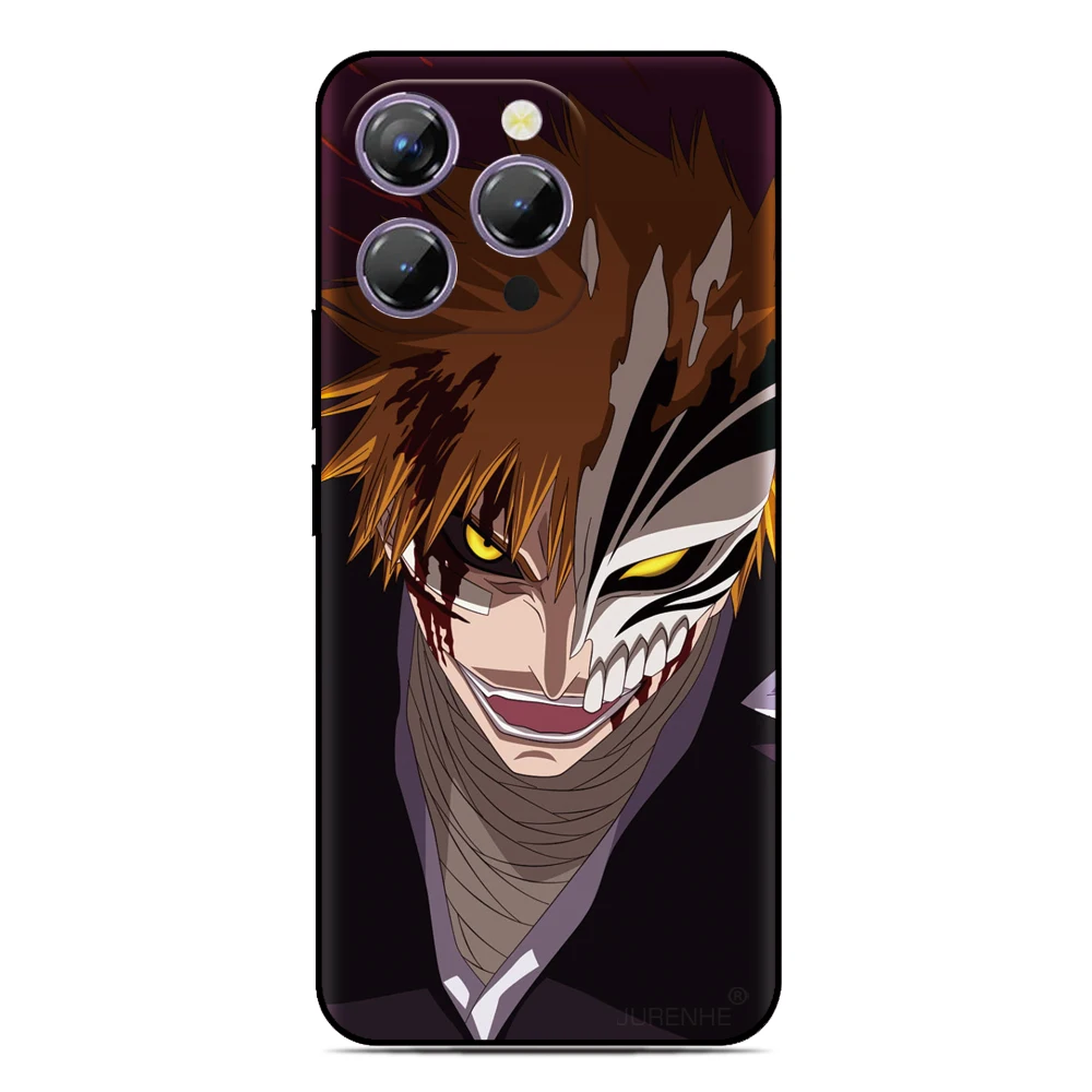 بليتش أنيمي الغطاء الخلفي لموتورولا موتو G36 G56 G86 G96 G100 برو G54 G85 G84 5G G15 G06 الطاقة 4G G53 G14 G71 G73 جراب هاتف #5