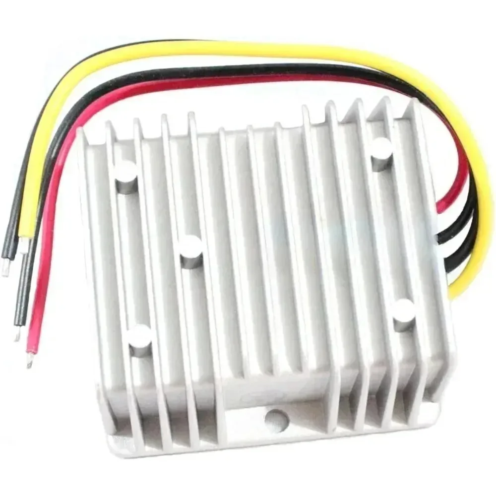 High Efficiency 10A 15A 20A Buck Converter Regulator Reducer 48V Step-Down to 12V Converter Waterproof for Golf Cart Club Car