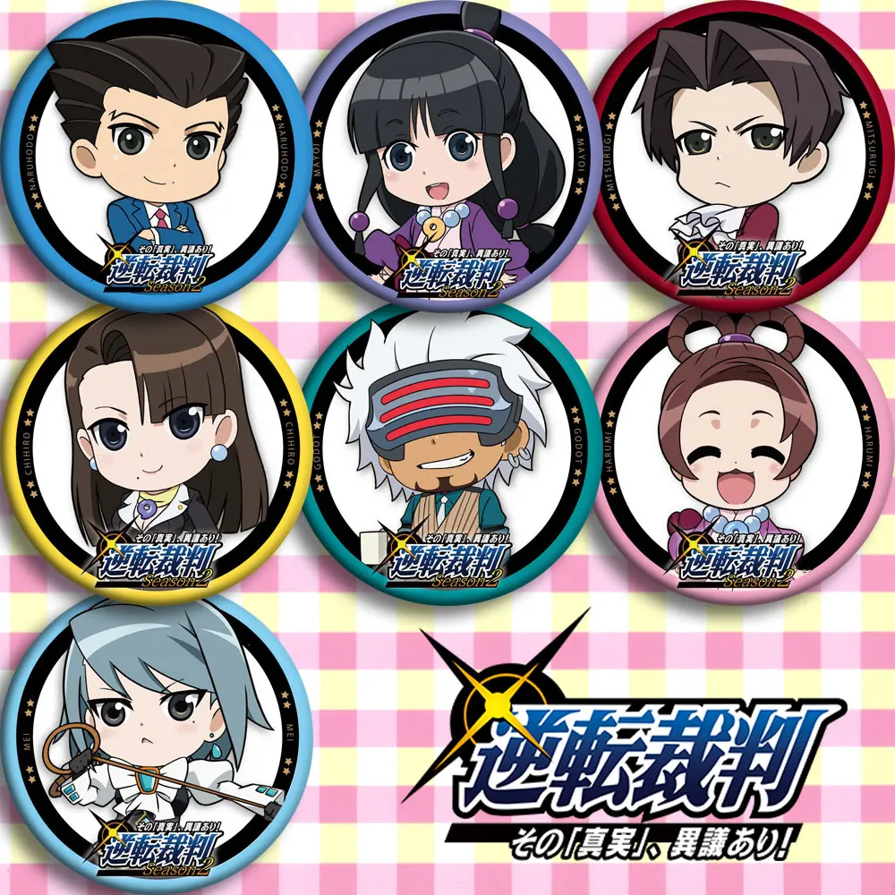 

Брошь Ace Adviser season2, булавка, значок 58 мм