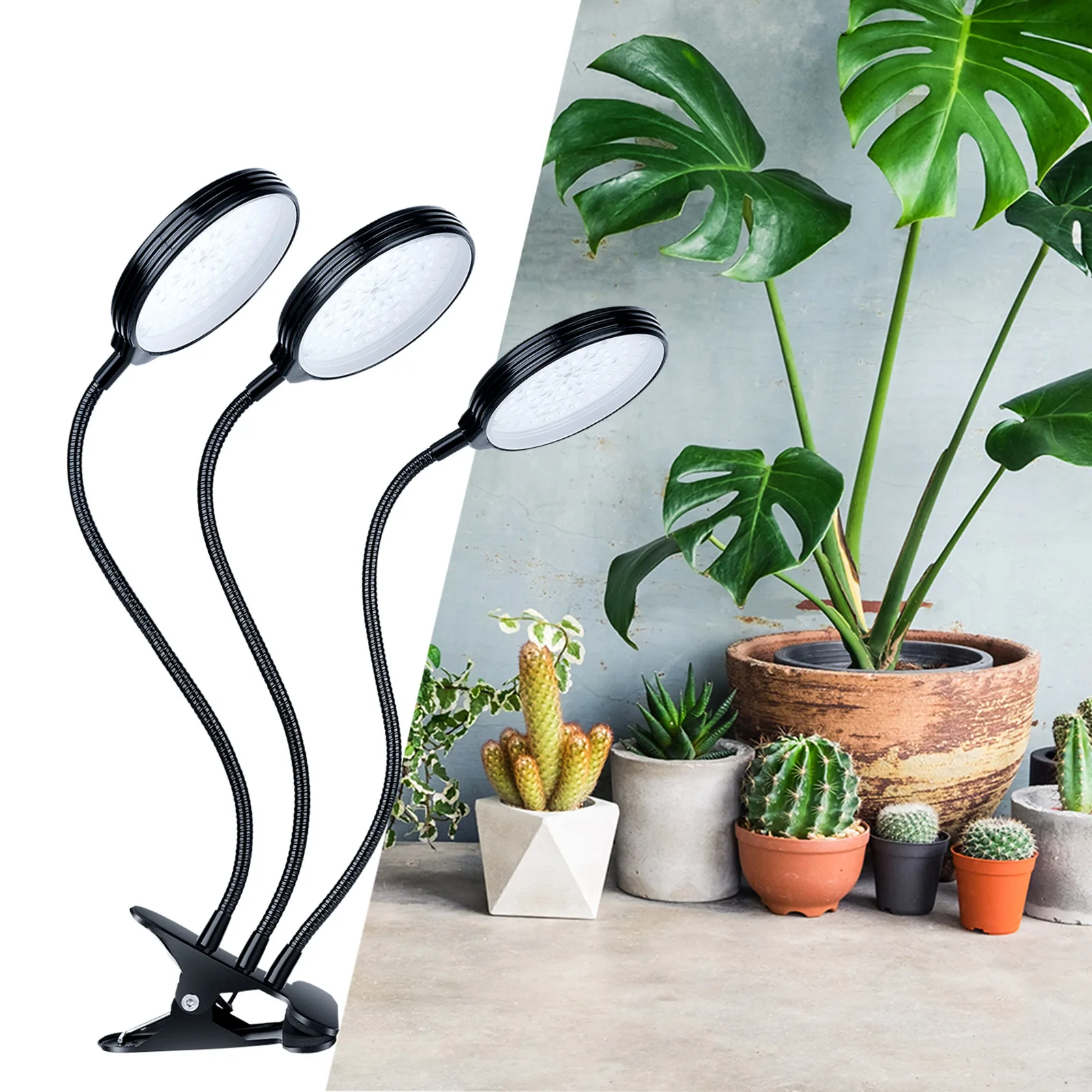 

Smart Control Grow Light IP65 Phytolamp LED Grow Light Seedlings Flower Indoor Grow Box Clip Lamp Greenhouse Tent
