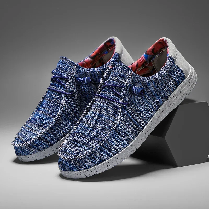 

Обувь Dude, мужская парусиновая обувь, летняя повседневная обувь с дышащей сеткой, легкая акция, стильная новинка 2025 года, Zapatillas Hombre