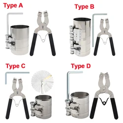Piston Ring Handling Pliers 60mm - 190mm Piston Ring Installer Car Engine Piston Ring Compressor Tool Removal Tools