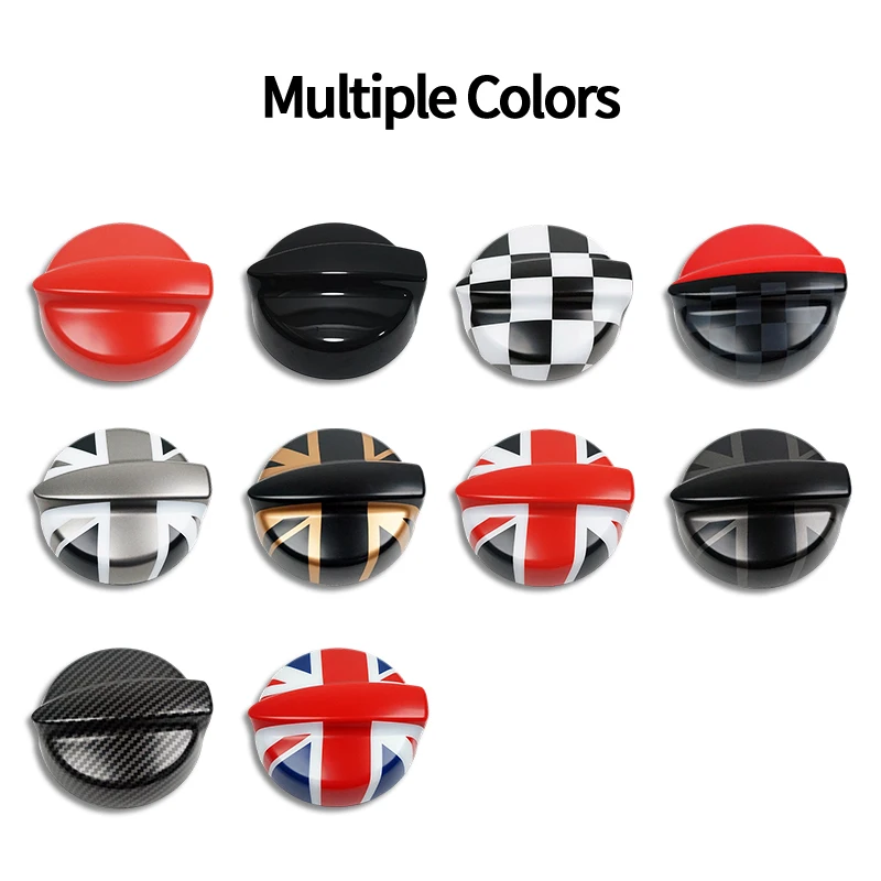 1PC Car Fuel Tank Cap Cover Decoration Sticker Car Exterior Protective Shell For Mini Accessories For Mini Cooper R50 R52 R53