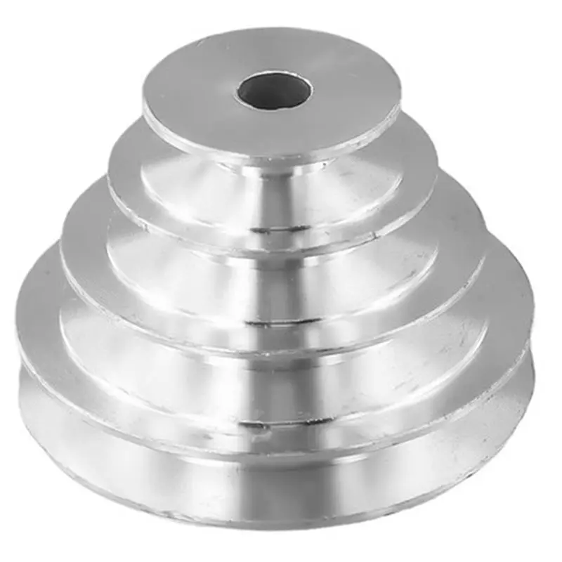 AEE6-For Z4116 High Pedestal V-Shaped Pulley Wheel Pagoda Pulley Wheel Drill Press Motor Drive 5 Step Pulley