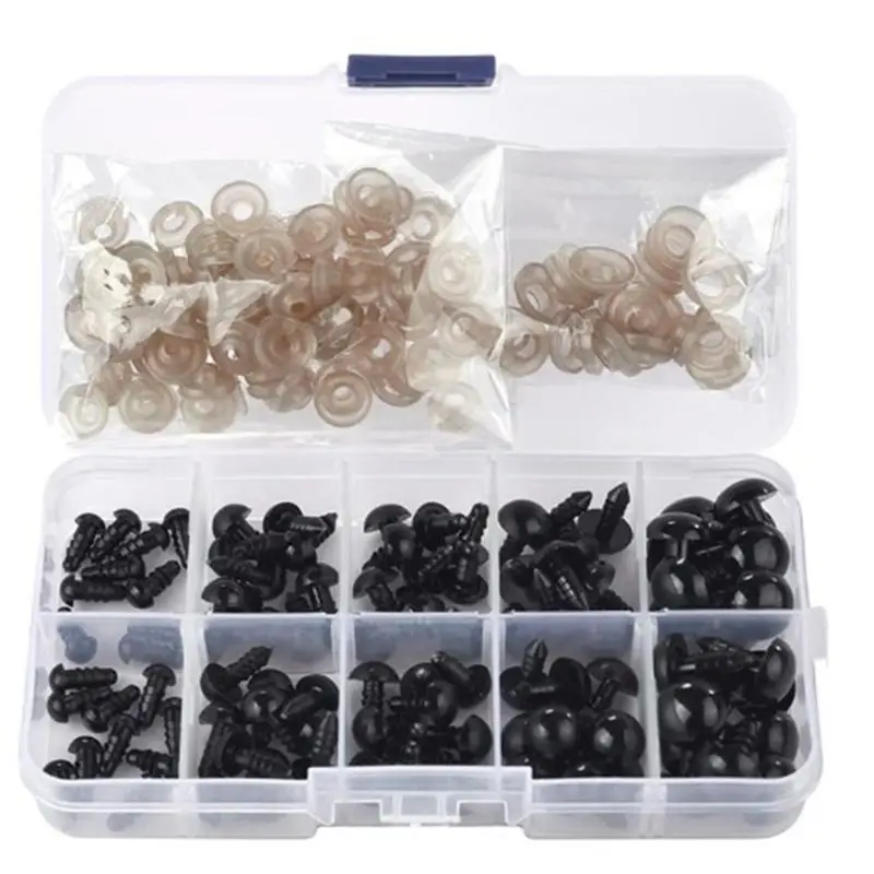 

TFORU-500Pcs DIY Eyes Crafts Safety Eyes For Teddy Bear Soft Animal