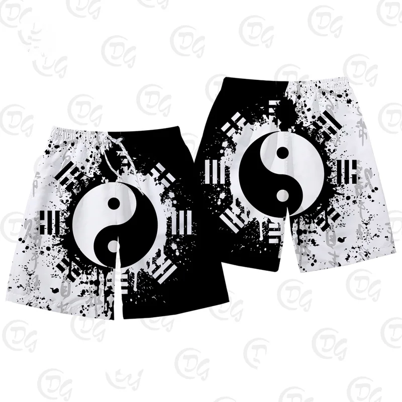 

2025Trendy Gossip Beach Pants, Motorcycle Quick-drying Men's and Women's Shorts, Summer Pants, Casual, Versatile and Fashionable