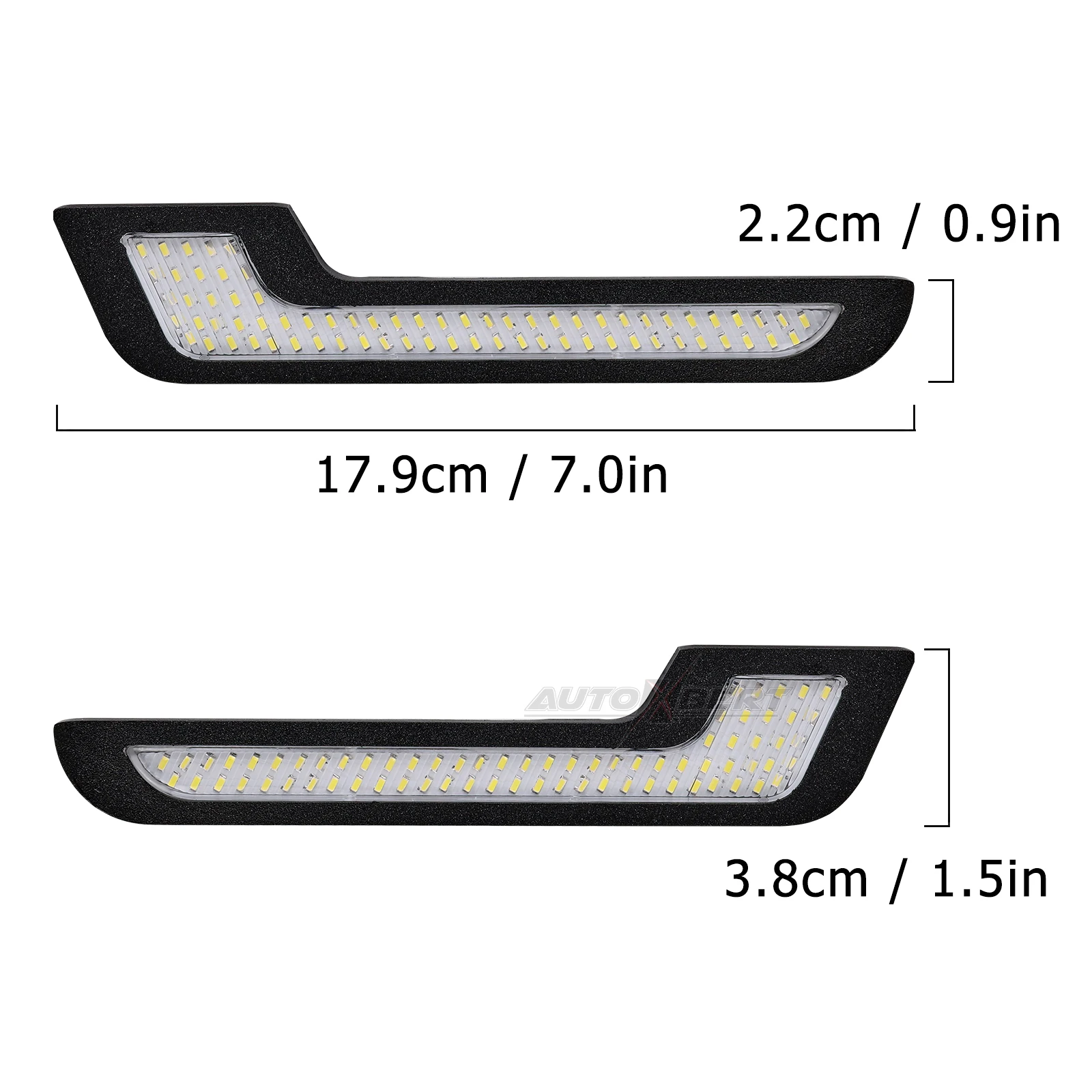 LED زوج العالمي سيارة DRL الضب - مراجعة Head Racket Boom وسعره