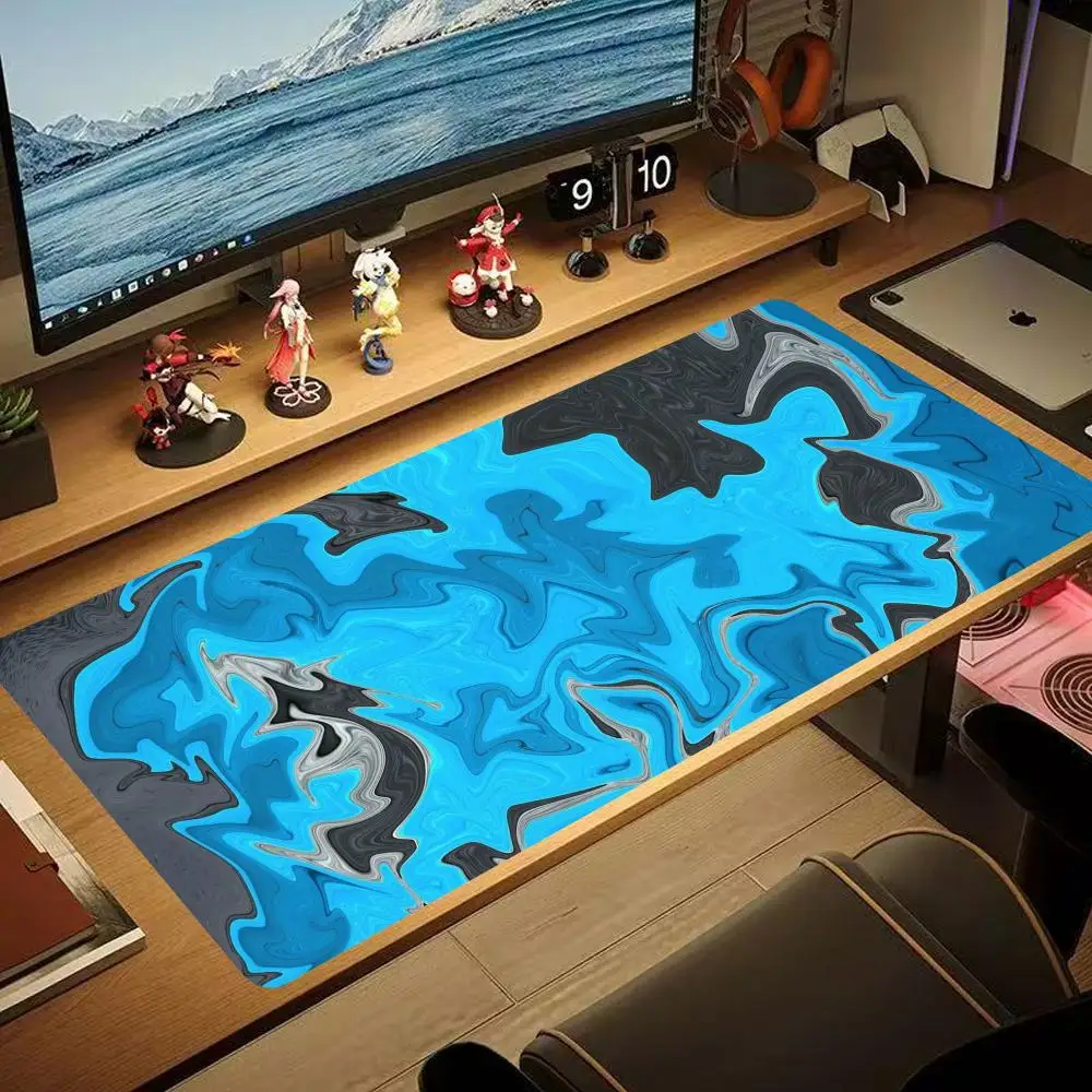 

Strata Liquid Mouse Pad 90x40CM non-slip Gaming Mousepad Gamer E-Sports Mouse Mat Game Mechanical Keyboard XXL Desk Mat