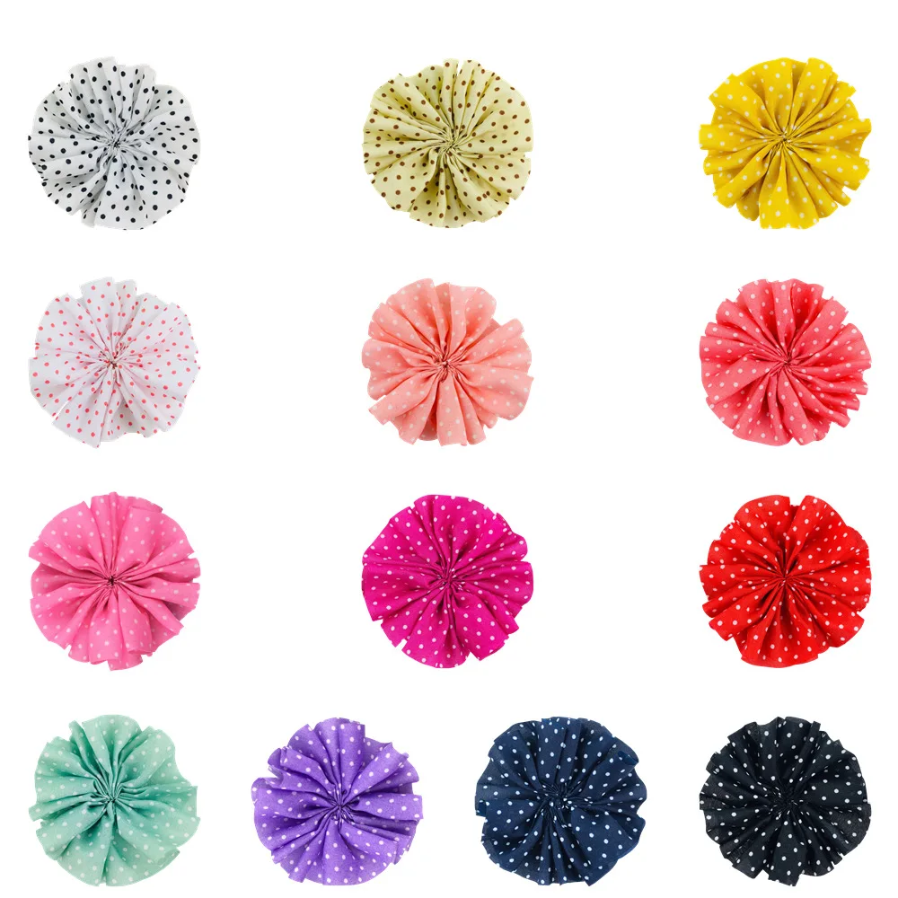 

100 Pcs/Lot, 2.75” Ballerina Fabric Flowers For DIY Craft Scrapbooking Accessories Embellishment Decoration