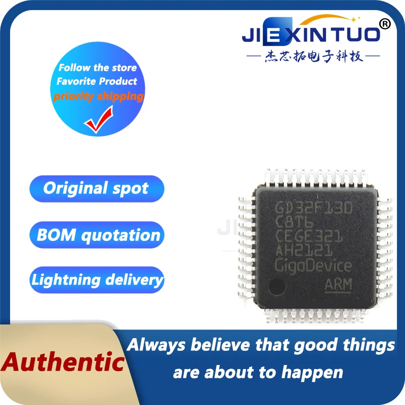 GD32F130C6T6 GD32F130C8T6 GD32F130G6U6 GD32F130G8U6 GD32F130K8U6 gd32f130mcu oryginał