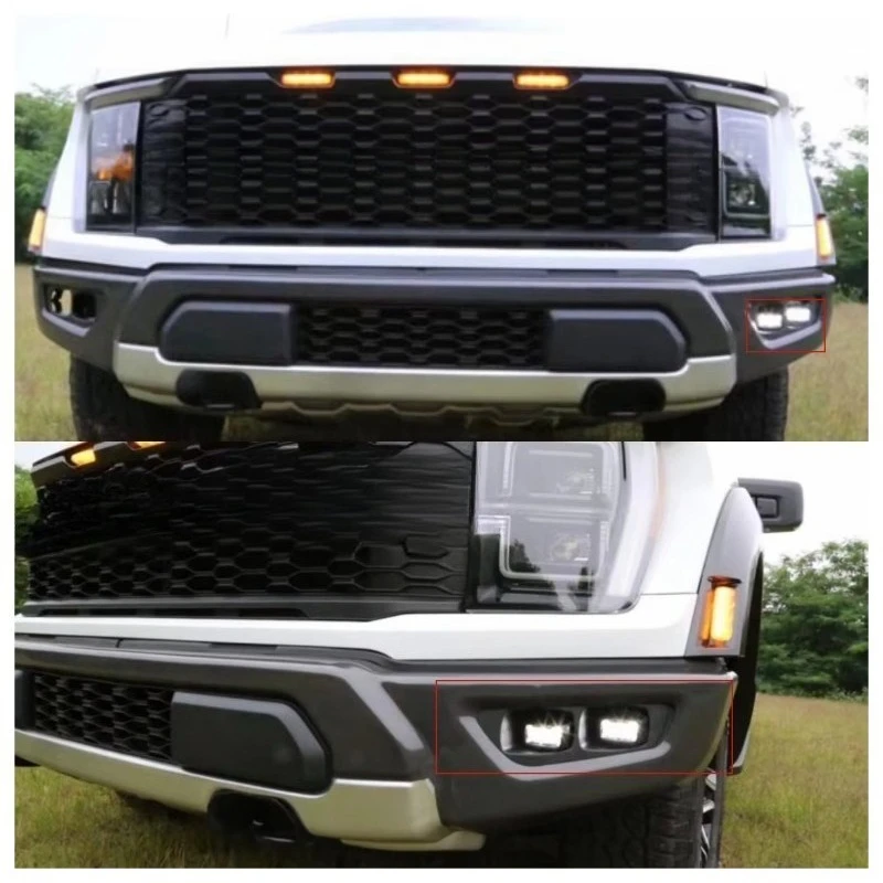 Front Bumper Car Fog Lamp Drl Corner LED Daytime Running Light