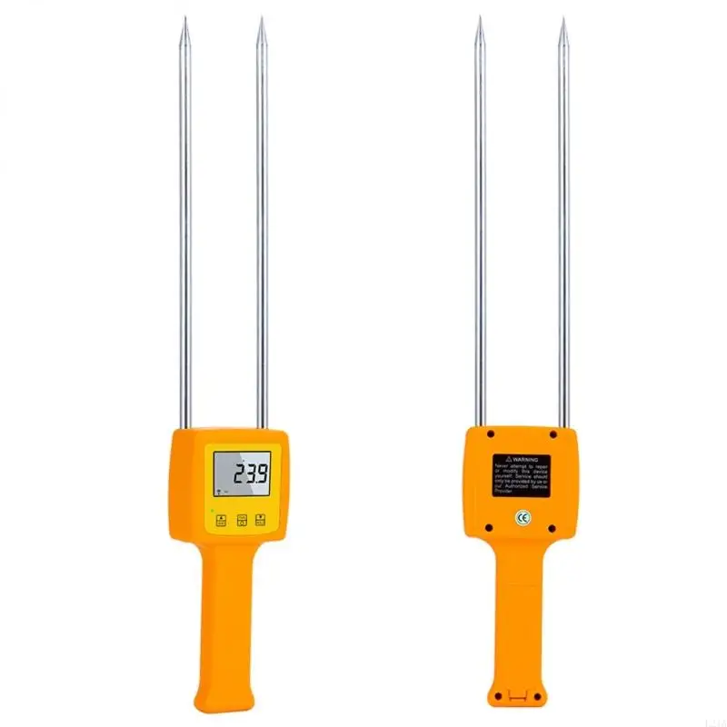 2025 New Large Display Grains Humidity Meter Digital Grains Meter with Anti Slip Handle
