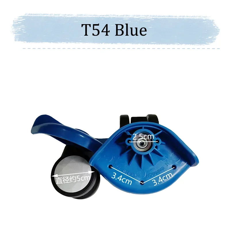 لعجلات استبدال الأمتعة العالمية SJTOBOL T54 - طقم تصليح الأسطوانة الصامتة استبدال مكون الأمتعة