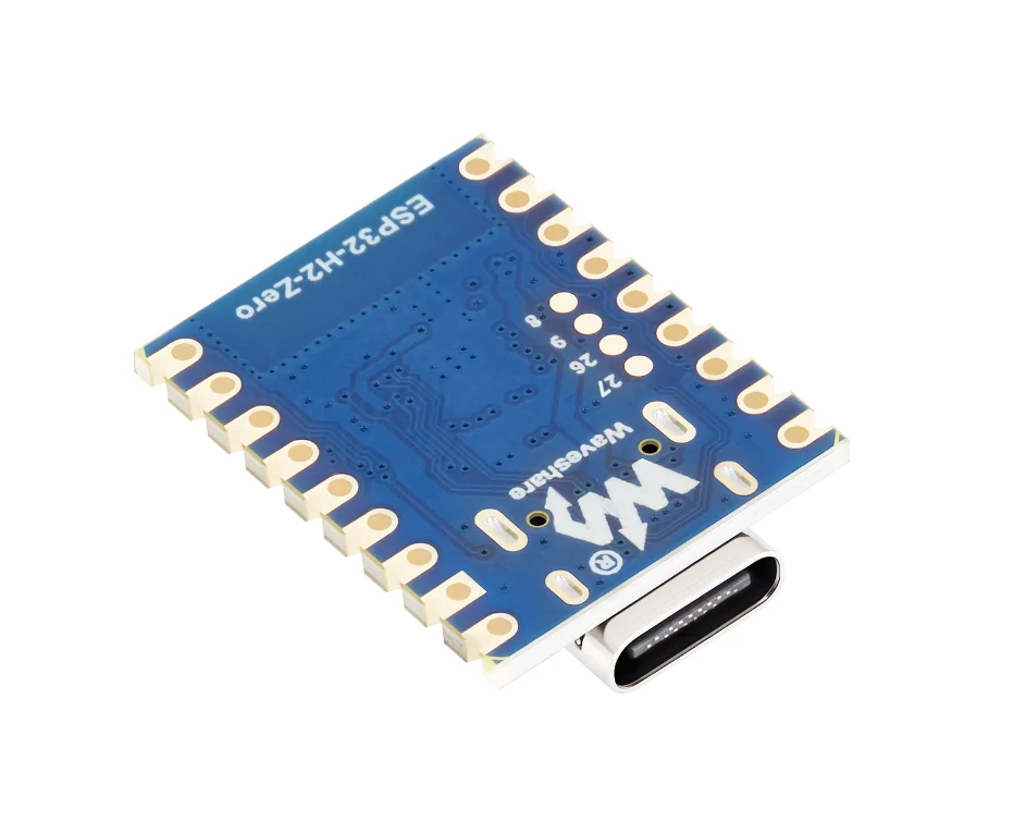 ESP32-H2-Zero RISC-V BLE 5 Zigbee Thread Dev Board، Type-C، 4MB Flash، IoT Mini Controller