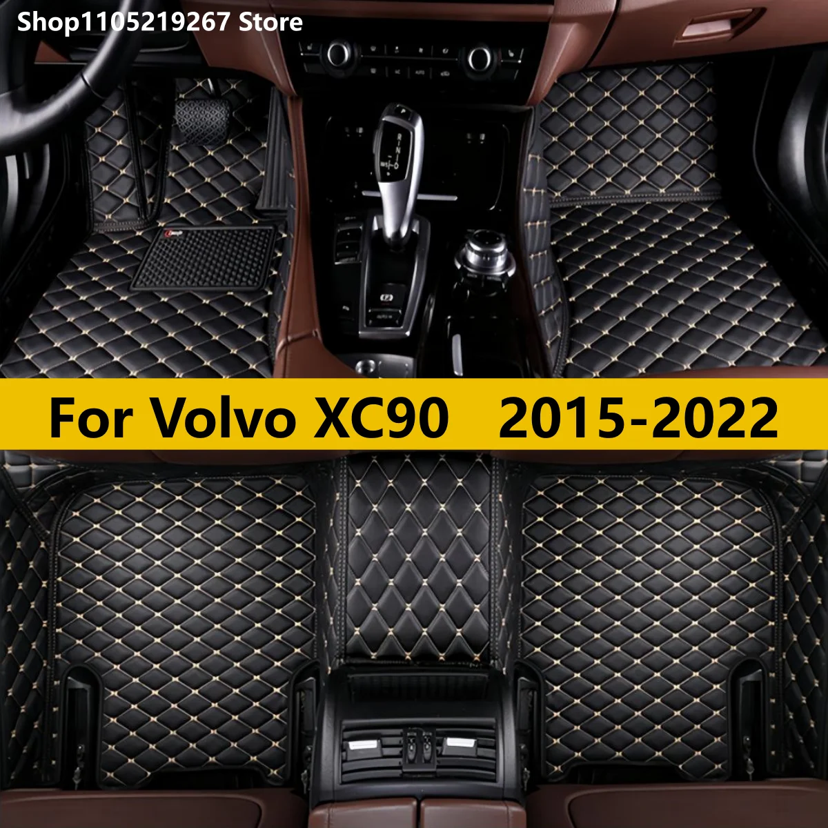 

Custom Car Floor Mats for Volvo XC90 2015 2016 2017 2018 2019 2020 2021 2022 Years Interior Details Car Accessories Carpet