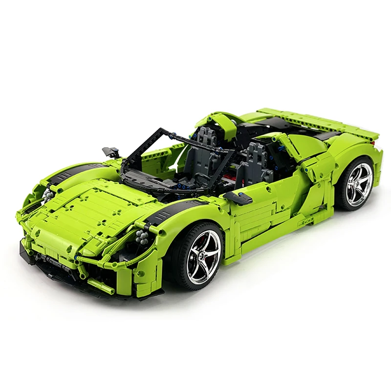 EM ESTOQUE MOC 159171   Técnico super carro esportivo 1:8 hypercar blocos de construção tijolo educacional quebra-cabeça brinquedo presente natal para crianças