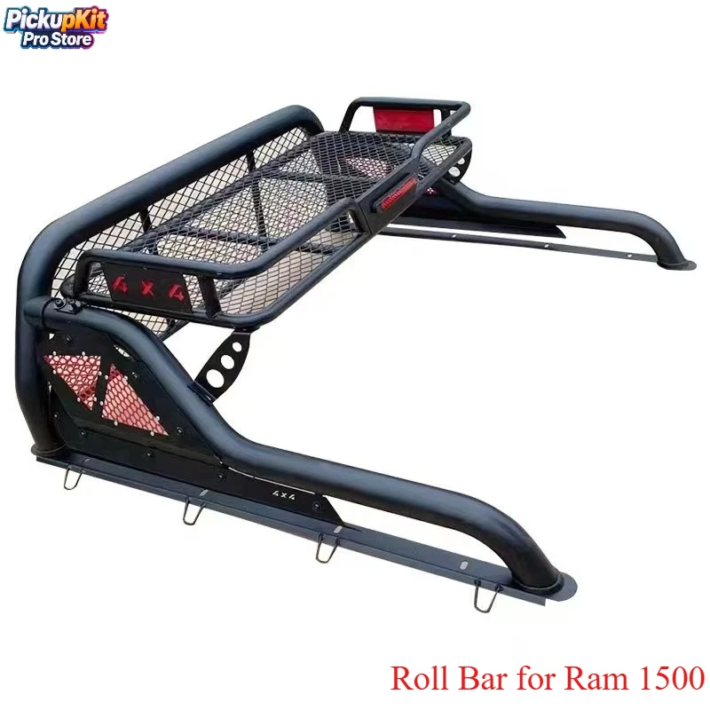 

Hot Selling 4x4 Off-Road Black Steel Pickup Truck Roll Bar for Ram 1500 2019