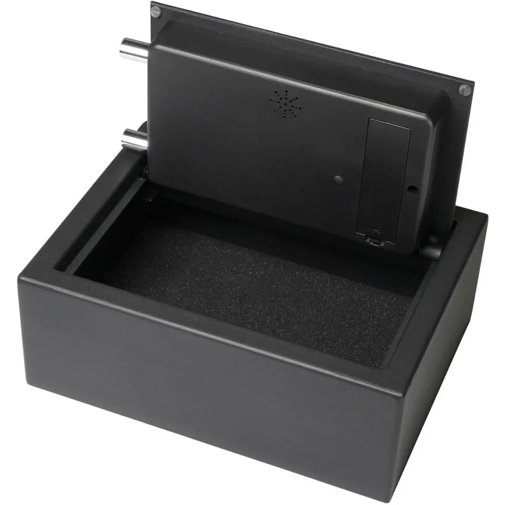 قفل إلكتروني شخصي مدمج آمن للمكتب أو منضدة مع مفتاح احتياطي وأمان فولاذي #4