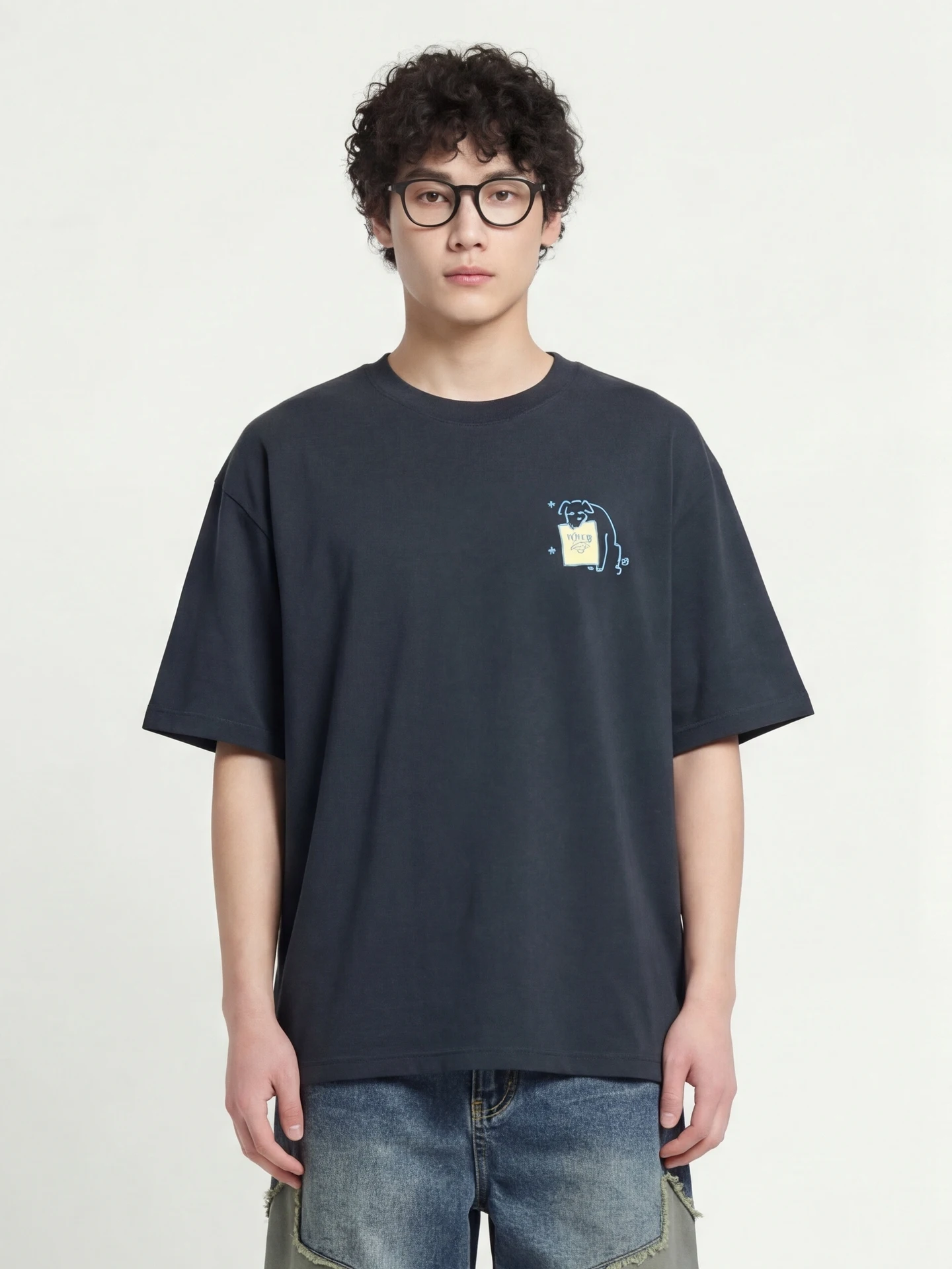 

Мужская этническая одежда: футболка с коротким рукавом и круглым вырезом, летняя модная футболка.