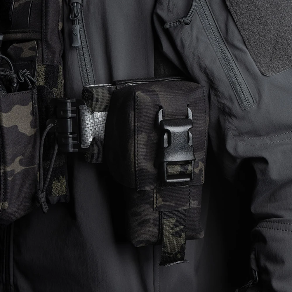 

Tactical Drone Controller Pouch Airsoft MOLLE Multifunctional Quick Release Storage Bag Packet Outdoor CS Hunting Shooting Gear