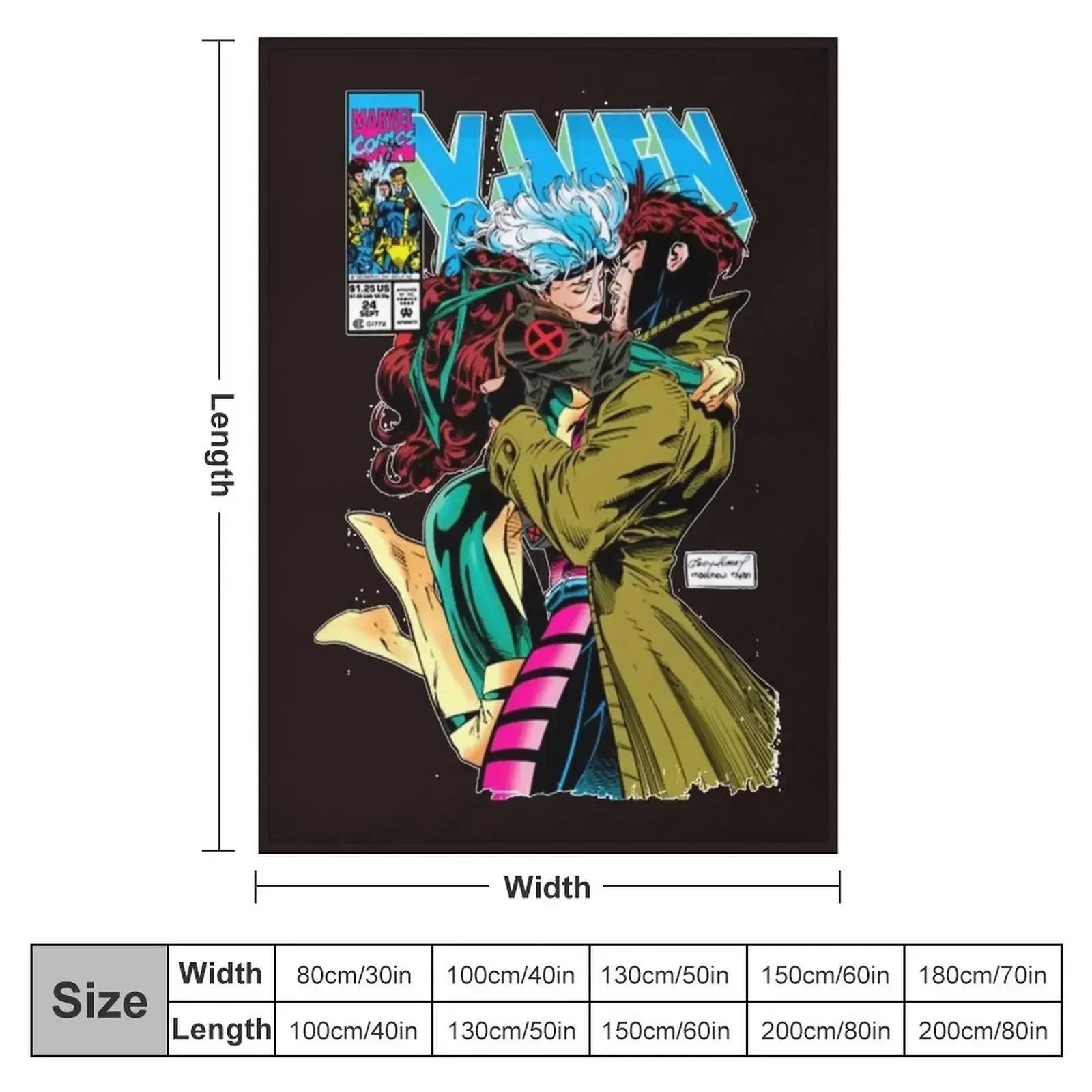 Gambit And Rogue Essential T-Shirt Throw Blanket blankets ands warm for winter Blankets