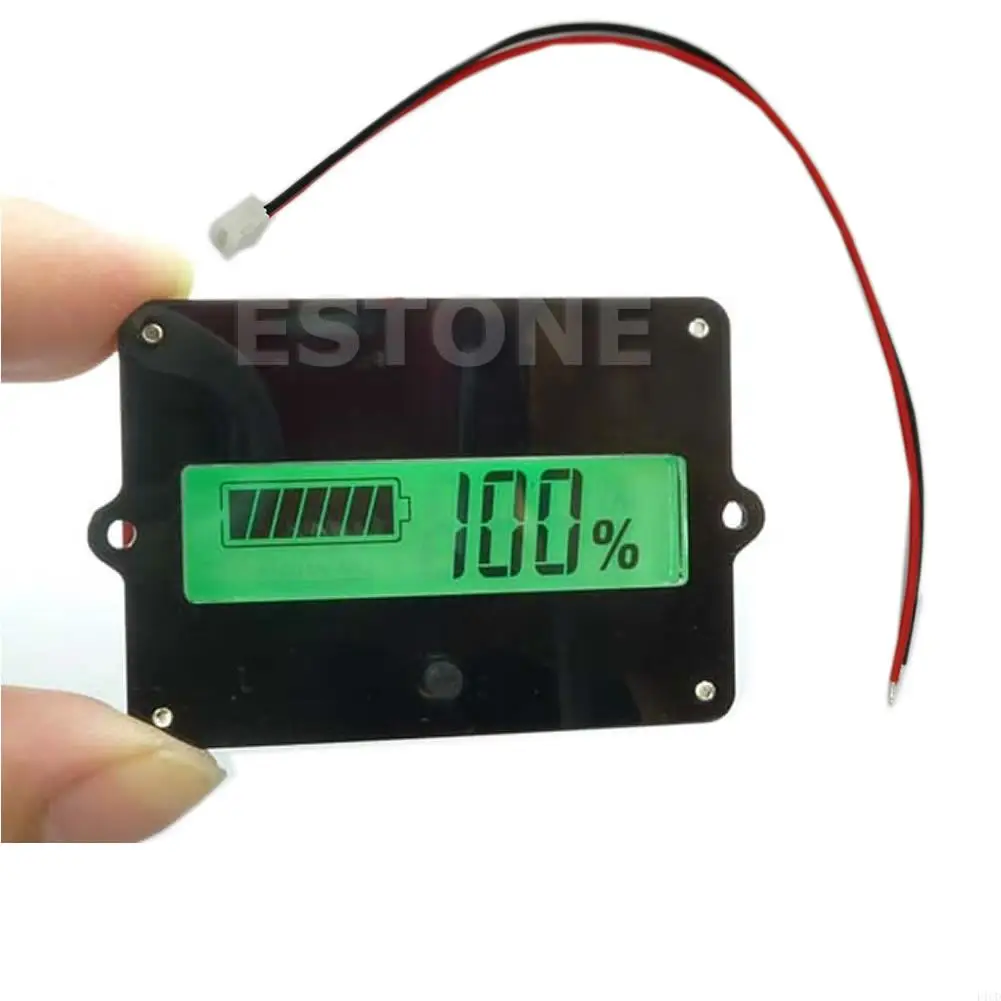 2025 New Nouveau Batterie Indicateur Capacité Testeur 12V plomb-acide LCD Lithium LiPo