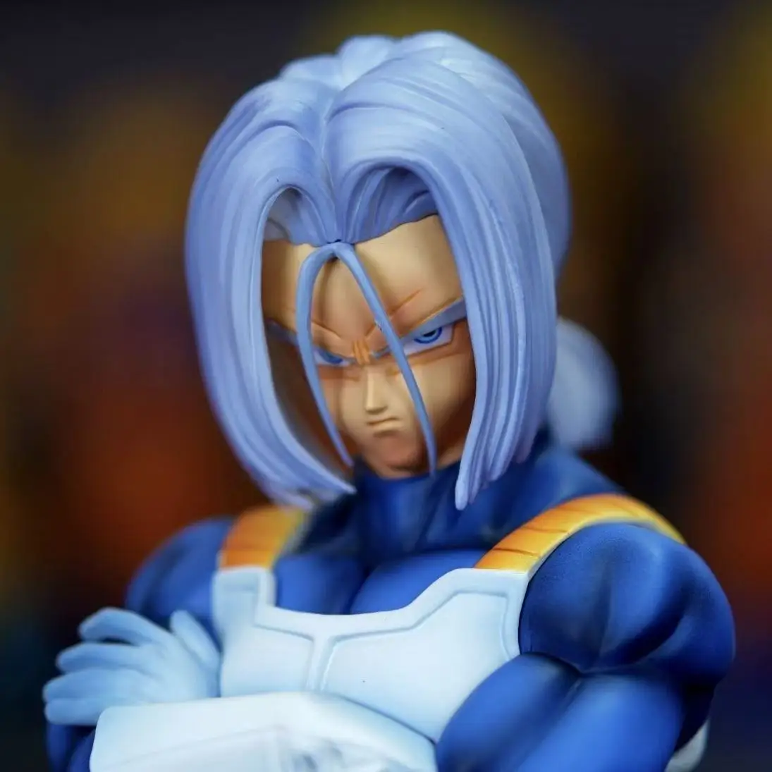 Anime Dragon Ball Z Super Trunks Figure têtes remplaçables Future Trunks figurines d'action Pvc Statue Collection modèle jouet cadeaux