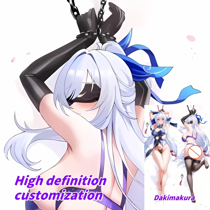 

Dakimakura Anime Pillow Case Honkai: Star Rail Jingliu Double-sided Print Of Life-size Body Pillowcase Gift